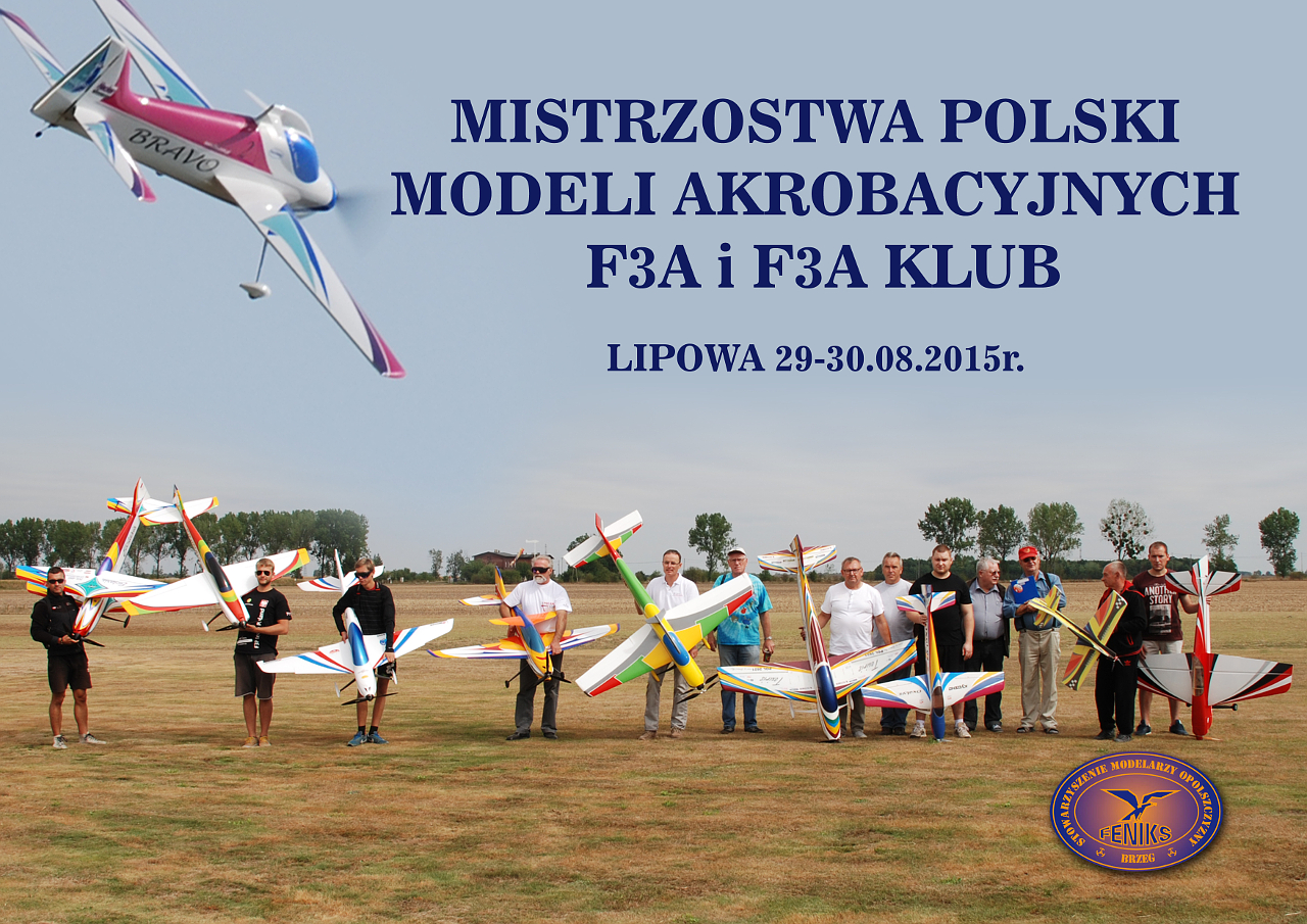 Mistrosztwa Polski Modeli Akrobacyjnych F3A w Lipowej