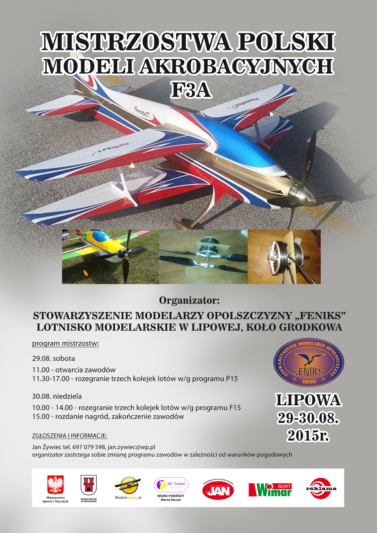Mistrzostwa Polski Modeli Akrobacyjnych F3A 2015